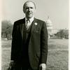 Frank Kameny with briefcase on Capitol Hill #2