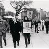 Kameny marching with supporters