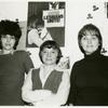 Ellen Povill, Ruth Simpson, and Eileen Webb at the Daughters of Bilitis loft space, NYC
