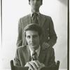 Jack Baker, seated, and Michael McConnell