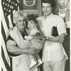 Jack Baker campaign photo with apple pie