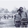 Gay couple in Sheep Meadow, Central Park