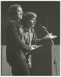 Gittings and Baker onstage #2