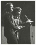 Gittings and Baker onstage #2