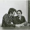Baker and Gittings being interviewed