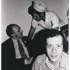 Kameny with Bob Martin and Morty Manford at publication party