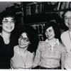 Gittings and guests at publication party