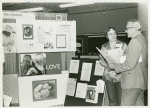 Gittings talking with psychiatrist at the "Gay, Proud and Healthy" display #2