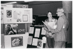 Gittings talking with psychiatrist at the "Gay, Proud and Healthy" display #2