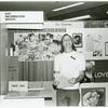 Phil Johnson staffing information booth