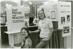 Gittings and Johnson staffing information booth