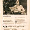 Gittings in "People of the NGTF" ad