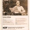 Gittings in "People of the NGTF" ad