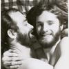 Jeffrey Escoffier and Dumont, laughing