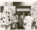 Participants looking at exhibit #4