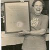 Gittings with award