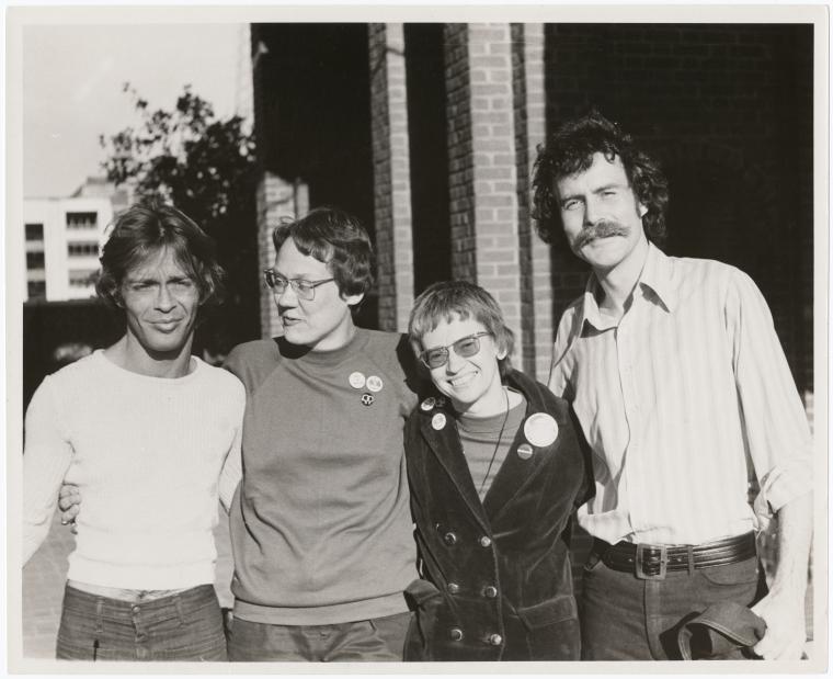 Lige Clarke, Barbara Gittings, Kay Tobin Lahusen, and Jack Nichols