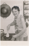Barbara Gittings cooking