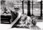 Gittings as Grand Marshall in 1973 Gay Pride Parade, Philadelphia