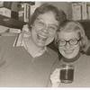 Gittings and Lahusen at a party