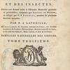 Histoire naturelle, generale et particuliere des crustaces et des insectes 