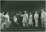 Ethel Merman (center) and cast in the stage production Gypsy