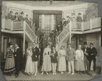 Cast of the stage production Very Good Eddie