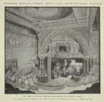 Interior view of Madison Square Theater 