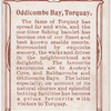 Oddicombe bay, Torquay.