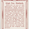 High Tor, Matlock.