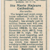 Ste. Marie Majeure Cathedral.