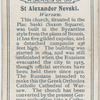 St. Alexander Nevski.