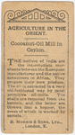 Cocoanut-oil mill in Ceylon.