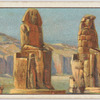 Statues of Memnon, near Luxor (Egypt).