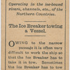 The ice breaker towing a vessel.