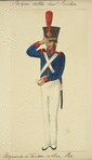 Italy. Kingdom of the Two Sicilies, 1823