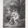 Eve donne la pomme a Adam