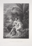 Eve donne la pomme a Adam