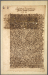 MILTON, John; Letter to Carlo Dati from