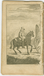 Thomas Hobson (1544–1631), the well-known octogenarian mail carrier of Cambridge University; illustration accompanying John Milton's poem “On the University Carrier"