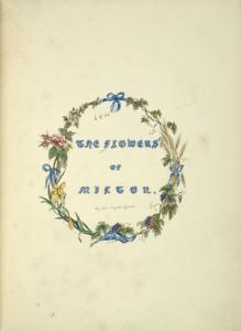 The flowers of Milton