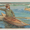Kayak used by the Eskimos.