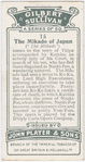 The Mikado of Japan.