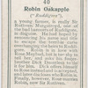 Robin Oakapple.