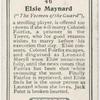 Elsie Maynard.