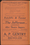 Ballets Russes (Diaghilev), American tour, 1915-1916.
