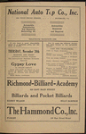 Ballets Russes (Diaghilev), American tour, 1915-1916.