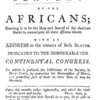 A dialogue concerning the slavery of the Africans; shewing it to be the duty and interest of the American states to emancipate all their African slaves...