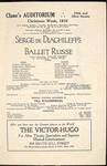 Ballets Russes (Diaghilev), American tour, 1915-1916.