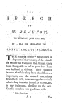 Speeches in Parliament, respecting the abolition of the African slave trade